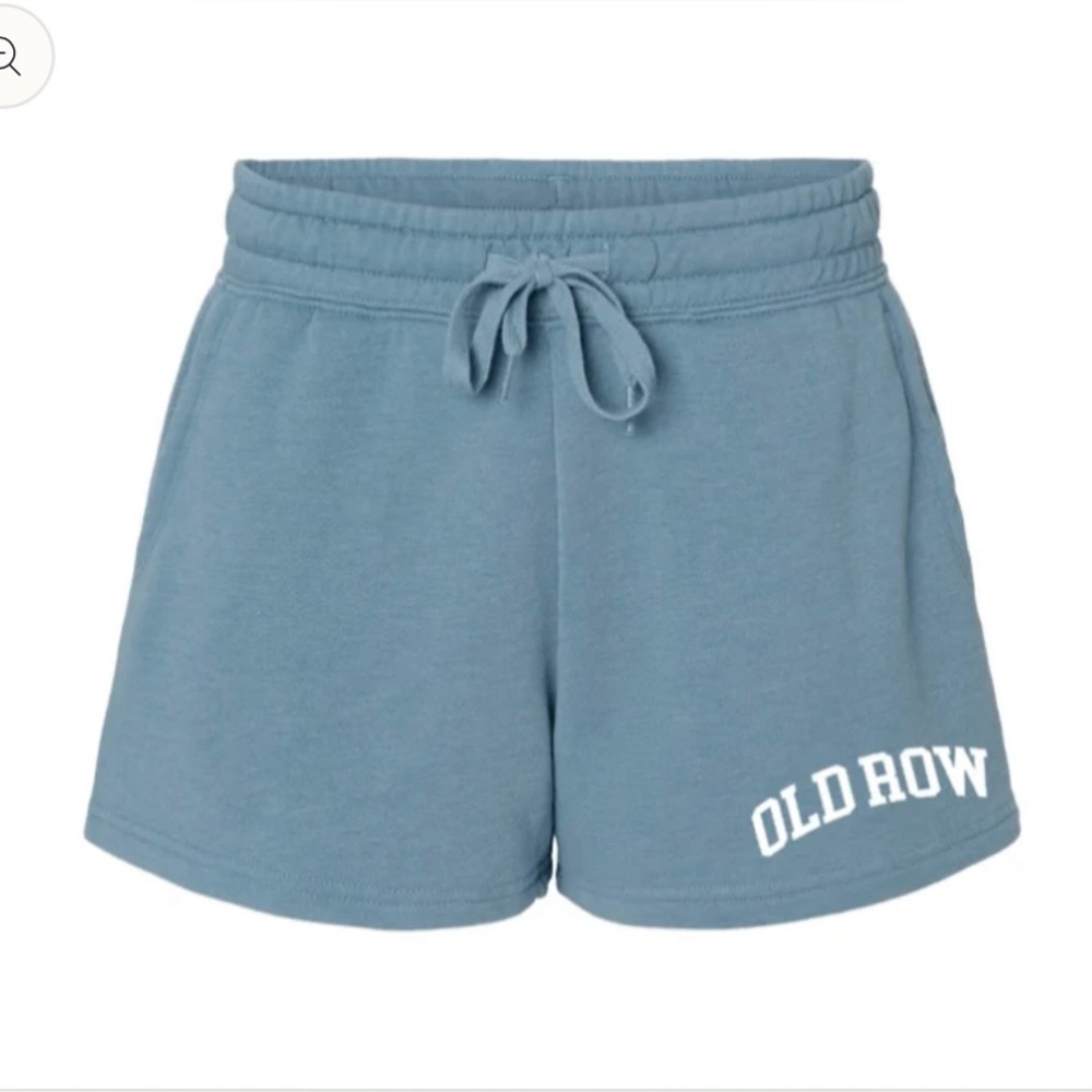 Old Row Rad Chick Sweat Shorts in Slate Blue Size XL. NWT